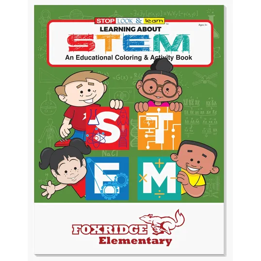 Learning About STEM Coloring and Activity Book