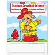Practice Fire Safety Coloring Book (Spanish) — view 2