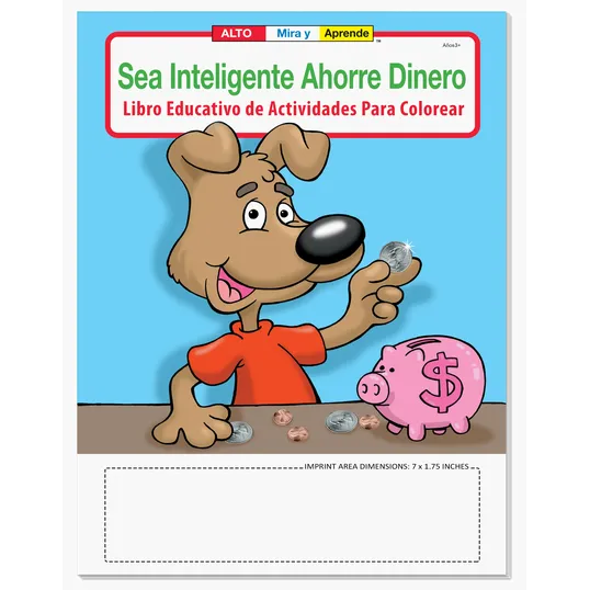 Good Value™ Coloring Book: Be Smart, Save Money (Spanish) — view 2