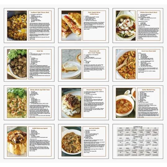 Triumph® Calendars Home Cooking Guide Pocket Calendar — view 4