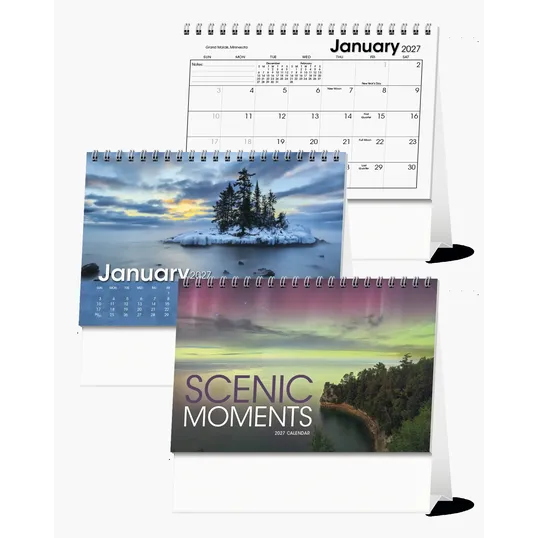 Triumph® Calendars Scenic Moments Large Desk Calendar — view 7