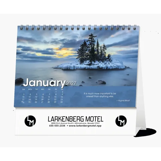 Triumph® Calendars Scenic Moments Large Desk Calendar — view 4