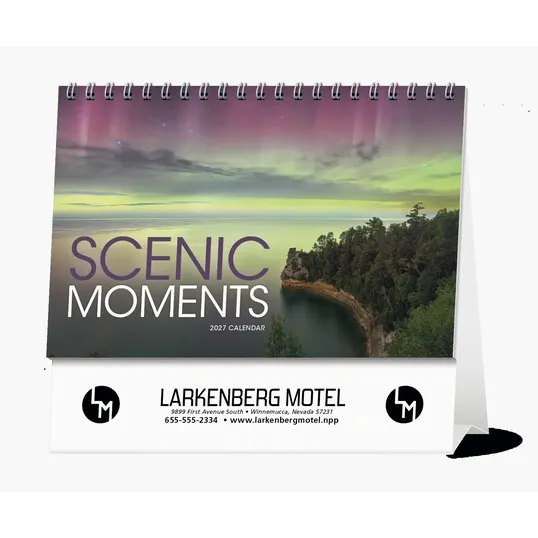 Triumph® Calendars Scenic Moments Large Desk Calendar — view 3