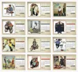 Triumph® Calendars The Saturday Evening Post Large Desk Calendar