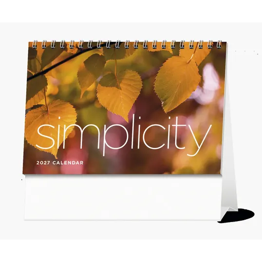 Triumph® Calendars Simplicity Large Desk Calendar — view 6