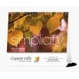 Triumph® Calendars Simplicity Large Desk Calendar — view 3