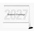 Triumph® Calendars Large Econo Desk Calendar, Tent Mount — view 4