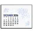 Triumph® Memo Desk Calendar — view 4