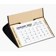 Triumph® Memo Desk Calendar — view 2