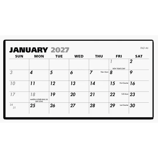 Triumph® Calendars Legacy Desk Calendar — view 3
