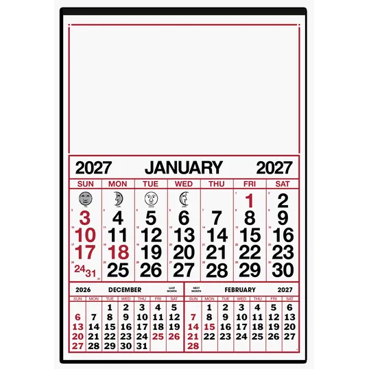 Skinner & Kennedy® Commercial 12-Sheet Calendar — view 4