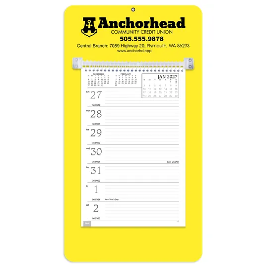 Triumph® Calendars Weekly Memo Calendar, 7 x 13 Inch Desk Calendar — view 11