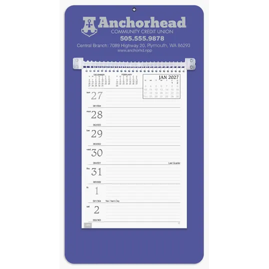 Triumph® Calendars Weekly Memo Calendar, 7 x 13 Inch Desk Calendar — view 8