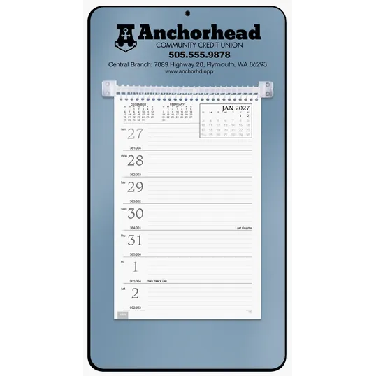 Triumph® Calendars Weekly Memo Calendar, 7 x 13 Inch Desk Calendar — view 5