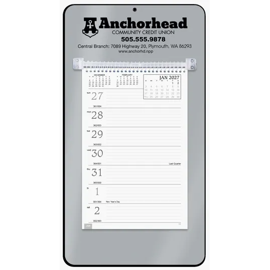 Triumph® Calendars Weekly Memo Calendar, 7 x 13 Inch Desk Calendar — view 6