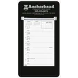 Triumph® Calendars Weekly Memo Calendar, 7 x 13 Inch Desk Calendar