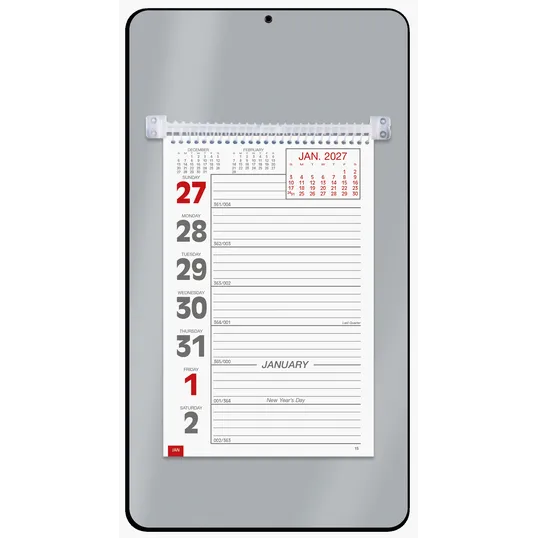 Triumph® Calendars Weekly Memo Calendar, 7 x 13 Inch — view 7