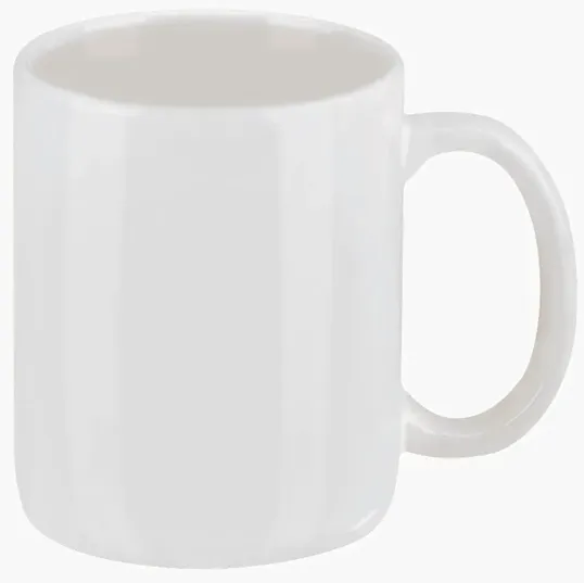 Classic Ironstone Mug, 11 oz. White Stoneware