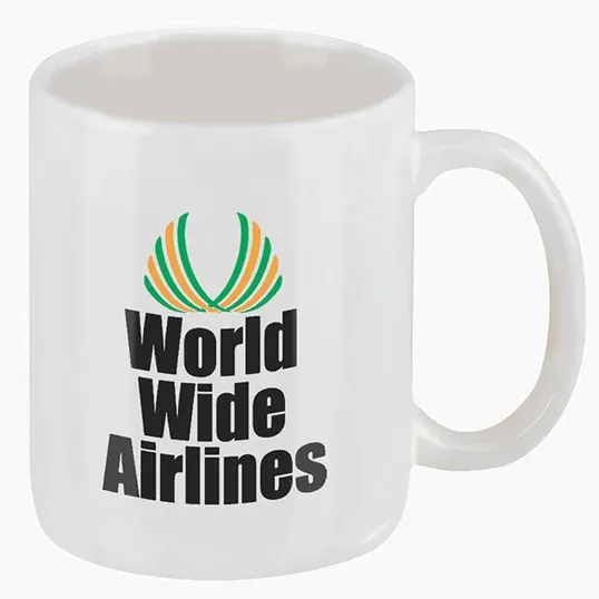 Classic Ironstone Mug, 11 oz. White Stoneware — view 4