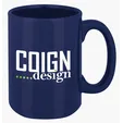 Magnum Stoneware Mug, 14 oz. — view 3