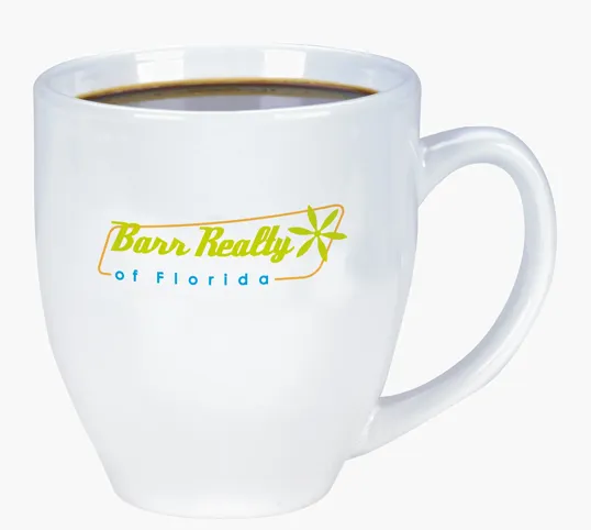 Shiny Bistro Mug, 15 oz. Stoneware — view 2