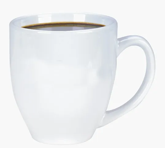 Shiny Bistro Mug, 15 oz. Stoneware