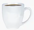 Shiny Bistro Mug, 15 oz. Stoneware
