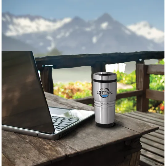 Good Value™ Rolling Ridges Stainless Steel Tumbler, 15 oz. — view 7