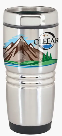 Good Value™ Rolling Ridges Stainless Steel Tumbler, 15 oz. — view 6