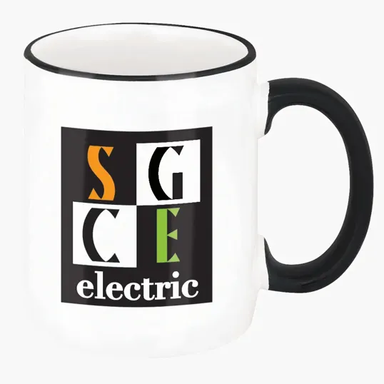 Good Value™ Two-Tone Stoneware Mug, 11 oz. — view 6