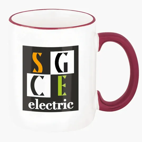 Good Value™ Two-Tone Stoneware Mug, 11 oz. — view 5