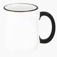 Good Value™ Two-Tone Stoneware Mug, 11 oz. — view 3