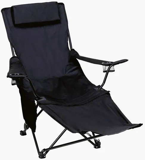 Adirondack Recliner Folding Chair with Removable Footrest — view 4
