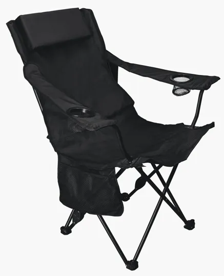 Adirondack Recliner Folding Chair with Removable Footrest — view 5