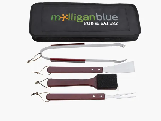 Good Value™ Sizzler 4-Piece BBQ Set with Carrying Case — view 7