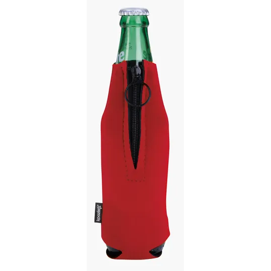 Koozie® Zip-Up Bottle Cooler for 12 oz. Longnecks — view 3