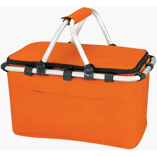 Koozie® Picnic Basket with Insulated PEVA-Lined Compartment — view 4