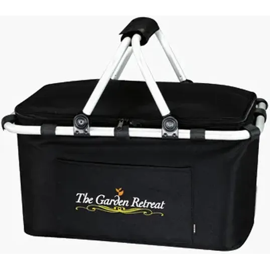 Koozie® Picnic Basket with Insulated PEVA-Lined Compartment — view 7