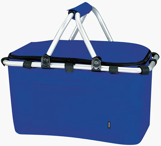 Koozie® Picnic Basket with Insulated PEVA-Lined Compartment — view 2