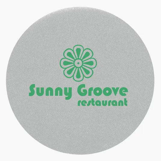 Koozie® Round Coaster, Polyester with Foam Backing — view 9