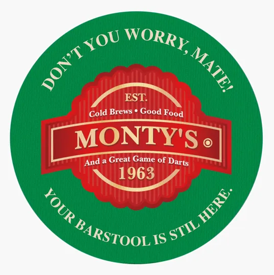 Koozie® Round Coaster, Polyester with Foam Backing — view 11