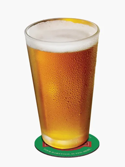 Koozie® Round Coaster, Polyester with Foam Backing — view 12