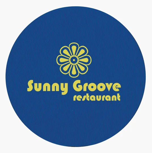 Koozie® Round Coaster, Polyester with Foam Backing — view 16