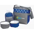 Pet Accessory Bag with Collapsible Bowls and Zip Treat Case — view 3