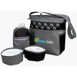 Pet Accessory Bag with Collapsible Bowls and Zip Treat Case — view 5