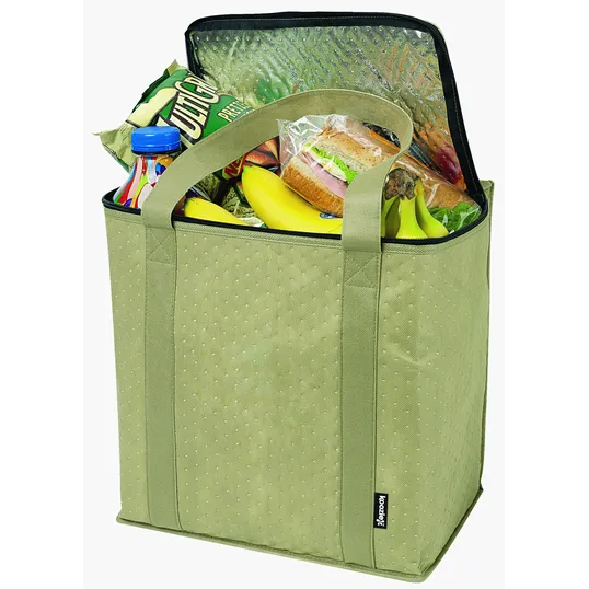 Koozie® Zippered Insulated Grocery Tote — view 5