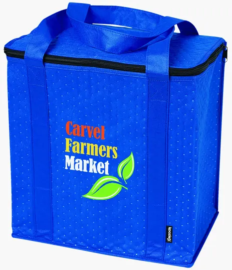 Koozie® Zippered Insulated Grocery Tote — view 7