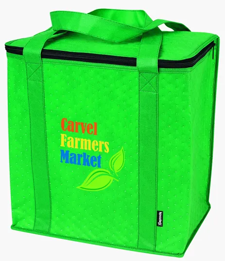 Koozie® Zippered Insulated Grocery Tote — view 9
