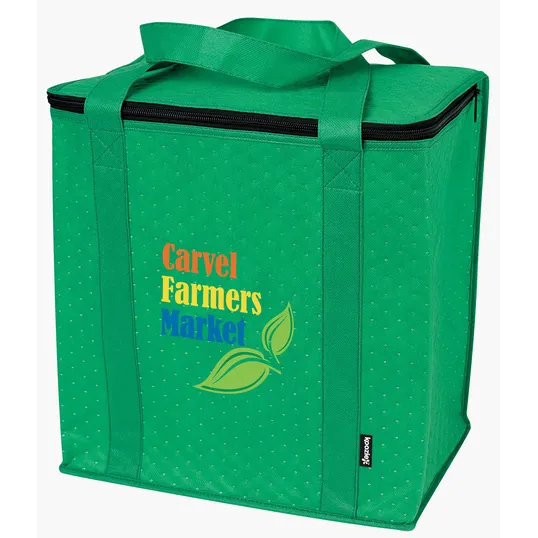 Koozie® Zippered Insulated Grocery Tote — view 17