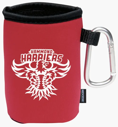 Koozie® Collapsible Can Cooler with Carabiner — view 3